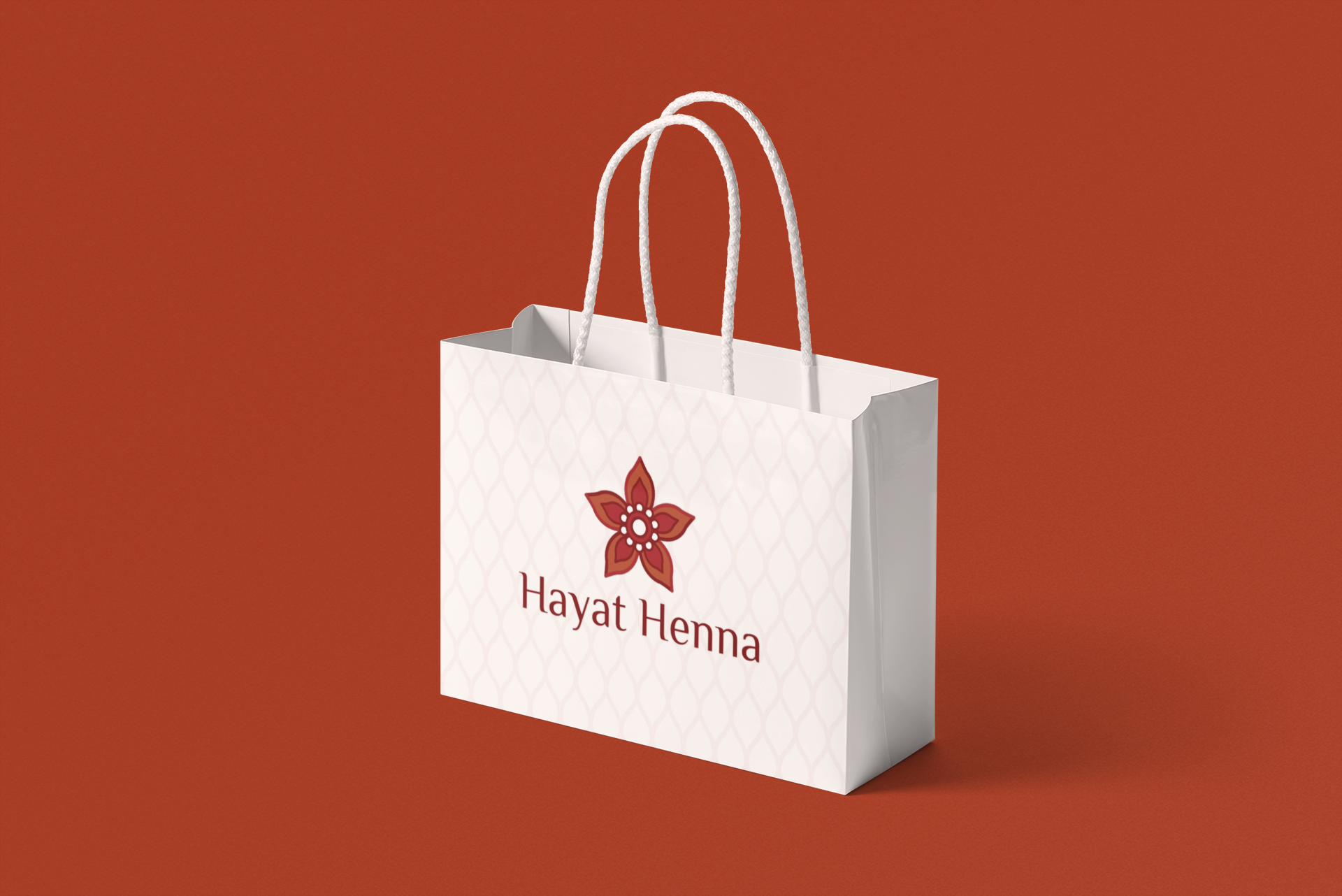 Hayat Henna bag mockup